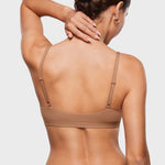 Women's Inbarely® Soft Deep V Triangle Bralette Lipstick Red