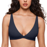 Women's Inbarely® Soft Deep V Triangle Bralette Lipstick Red