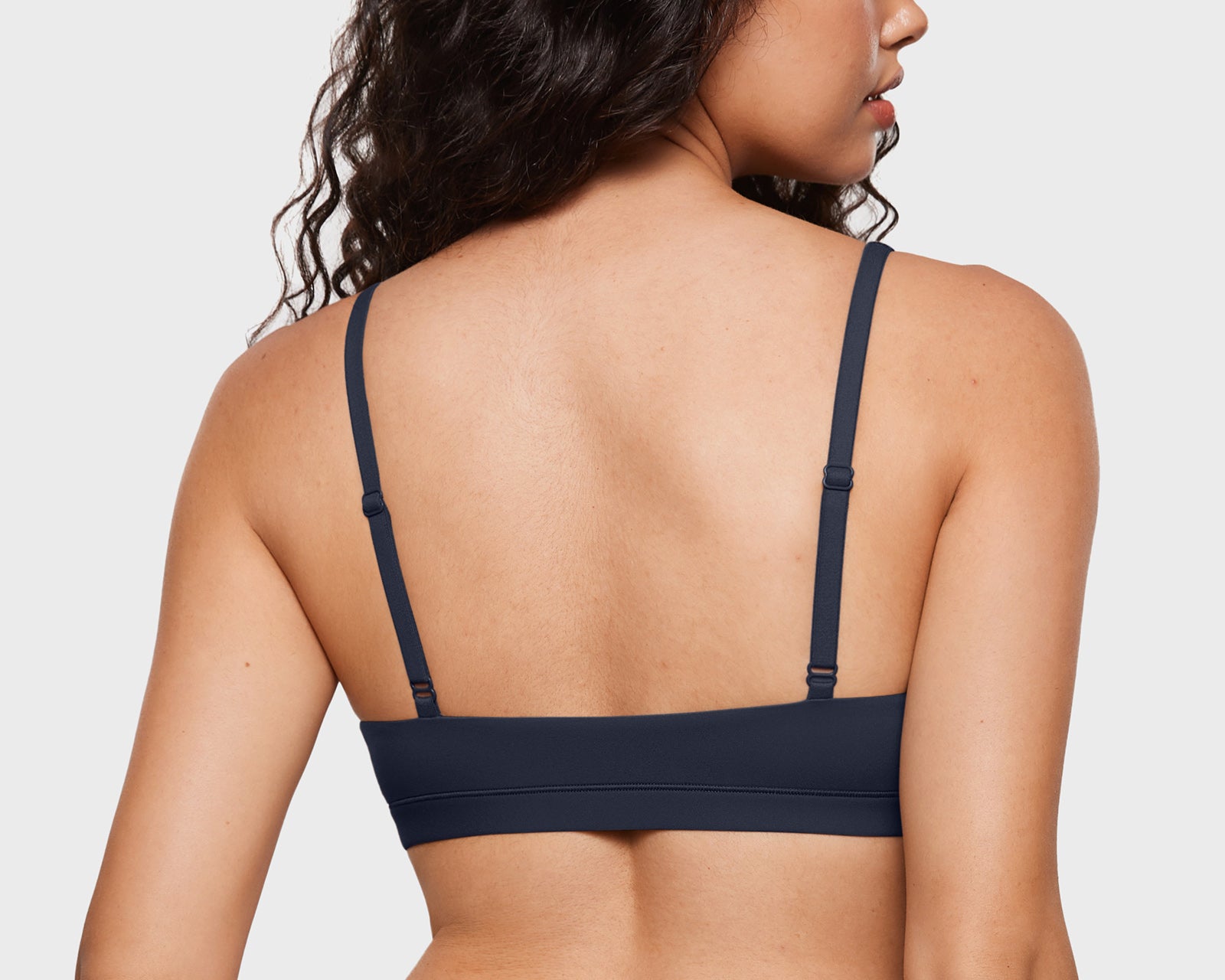 Women's Inbarely® Soft Deep V Triangle Bralette Gravel Beige