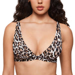 Women's Inbarely® Soft Deep V Triangle Bralette True Navy