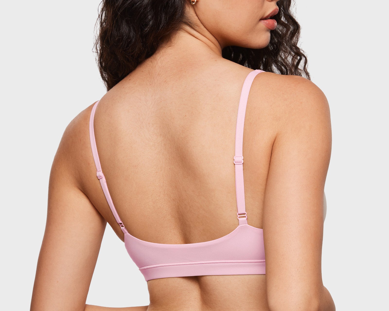 Women's Inbarely® Soft Deep V Triangle Bralette Snow White