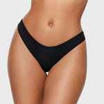 Women's V-shaped Low Rise Thongs 3 Pack Basic 05 (3pack)