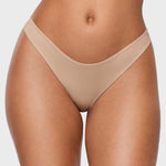 Women's V-shaped Low Rise Thongs 3 Pack Basic 05 (3pack)