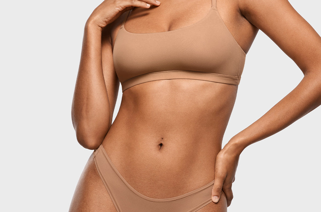 Women's V-shaped Low Rise Thongs 3 Pack Light Oatmeal (3pack)