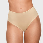 Women's Classic Mid Waist Full Briefs 3 Pack Light Oatmeal (3pack)