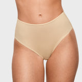 Women's Classic Mid Waist Full Briefs 3 Pack Light Oatmeal (3pack)
