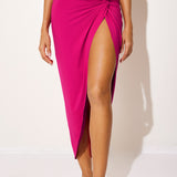 Women's Sexy Beach Cover Up Skirt Granita Pink