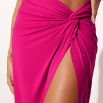 Women's Sexy Beach Cover Up Skirt Granita Pink