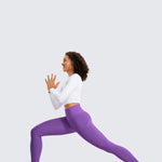 CRZ YOGA Women's Fleece Lined Leggings with Pockets 28'' Olive Green