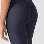 Women's Fleece Lined Leggings 28" Navy