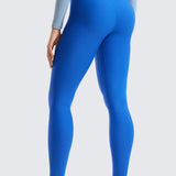 Women's Fleece Lined Leggings 28" Sparkle Blue