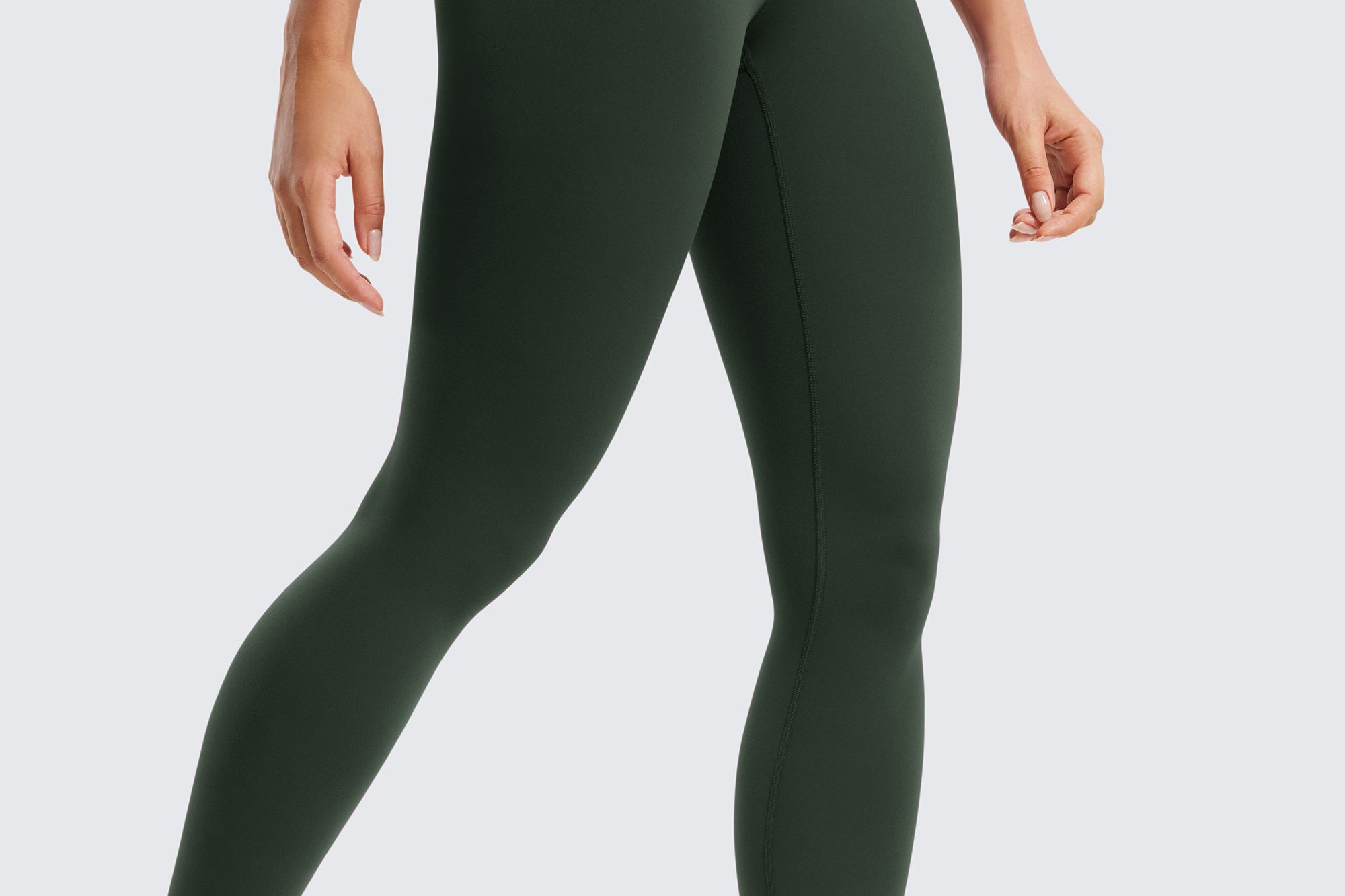 Women's Yoga Leggings 28" Legend Green