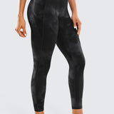 CRZ YOGA Women's Yoga Leggings 25" with Pockets True Navy