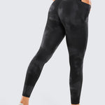 CRZ YOGA Women's Yoga Leggings 25" with Pockets True Navy