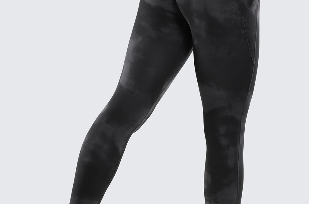 CRZ YOGA Women's Yoga Leggings 25" with Pockets True Navy