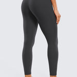 CRZ YOGA Women's Yoga Leggings 25" with Pockets True Navy