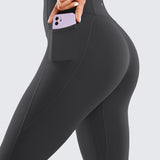 CRZ YOGA Women's Yoga Leggings 25" with Pockets True Navy