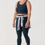 CRZ YOGA Women's Yoga Leggings 25" with Pockets Black