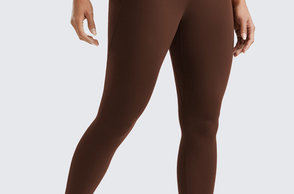 CRZ YOGA Women's Yoga Leggings 25" with Pockets Wild Indigo