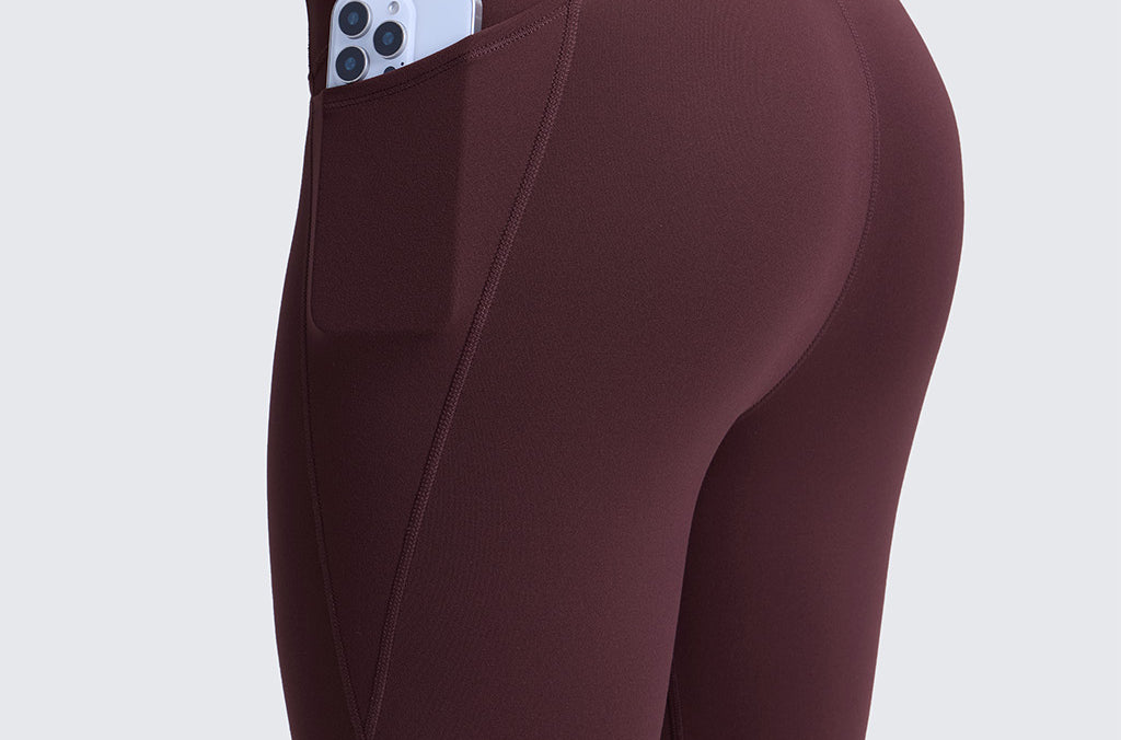 CRZ YOGA Women's Yoga Leggings 25" with Pockets Wild Indigo