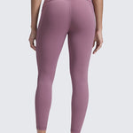 CRZ YOGA Women's Yoga Leggings 25" with Pockets Sparkle Blue