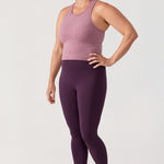 Women's Seamless Ribbed Cropped Tank Top White