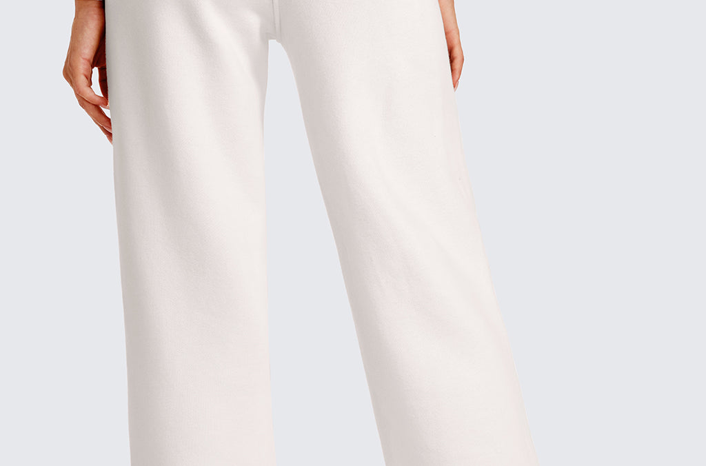 CRZ YOGA Women's Cotton Fleece Lined Sweatpants 30" Hot Fudge Brown