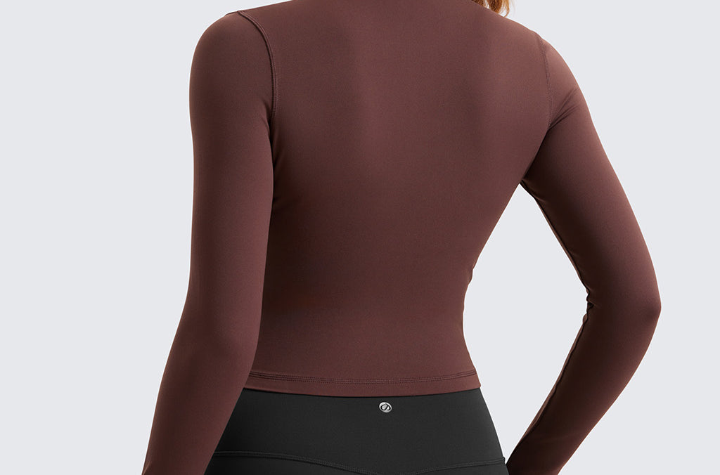 Women's Butterluxe Cropped Outerwear Full Zip Jackets Olive Green