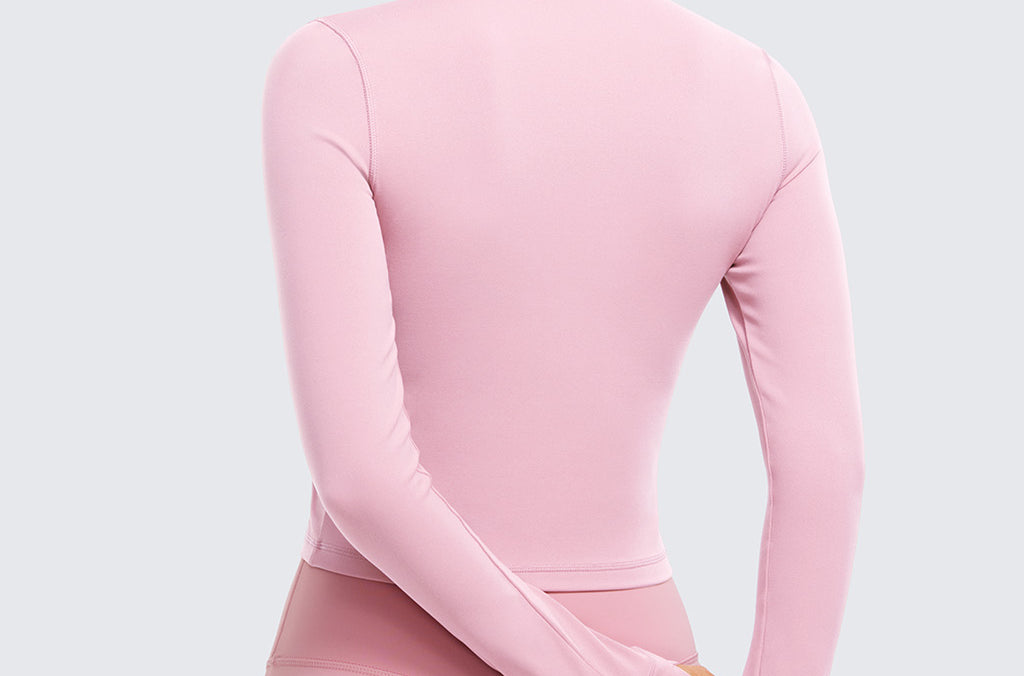 Women's Butterluxe Cropped Outerwear Full Zip Jackets French Navy