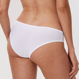 Women's Cheeky High Cut Bikini 3 Pack White (3pack)