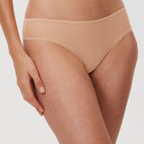Women's Cheeky High Cut Bikini 3 Pack Warm Beige (3pack)