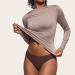 Women's Cheeky High Cut Bikini 3 Pack Hazelnut (3pack)