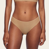 Women's Cheeky High Cut Bikini 3 Pack Soft Tan (3pack)