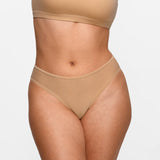 Women's Cheeky High Cut Bikini 3 Pack Basic 3 (3pack)