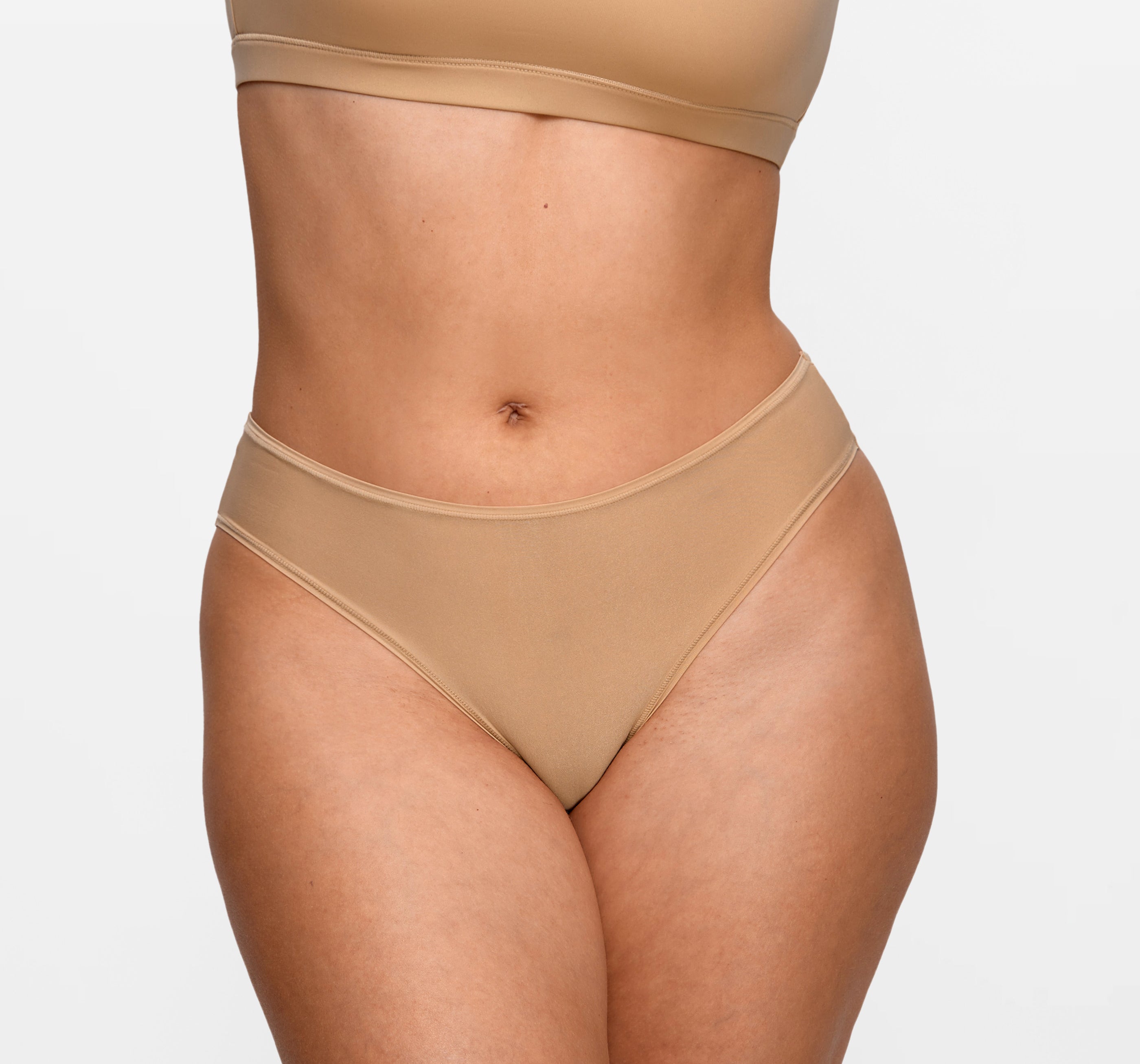 Women's Cheeky High Cut Bikini 3 Pack Basic 3 (3pack)