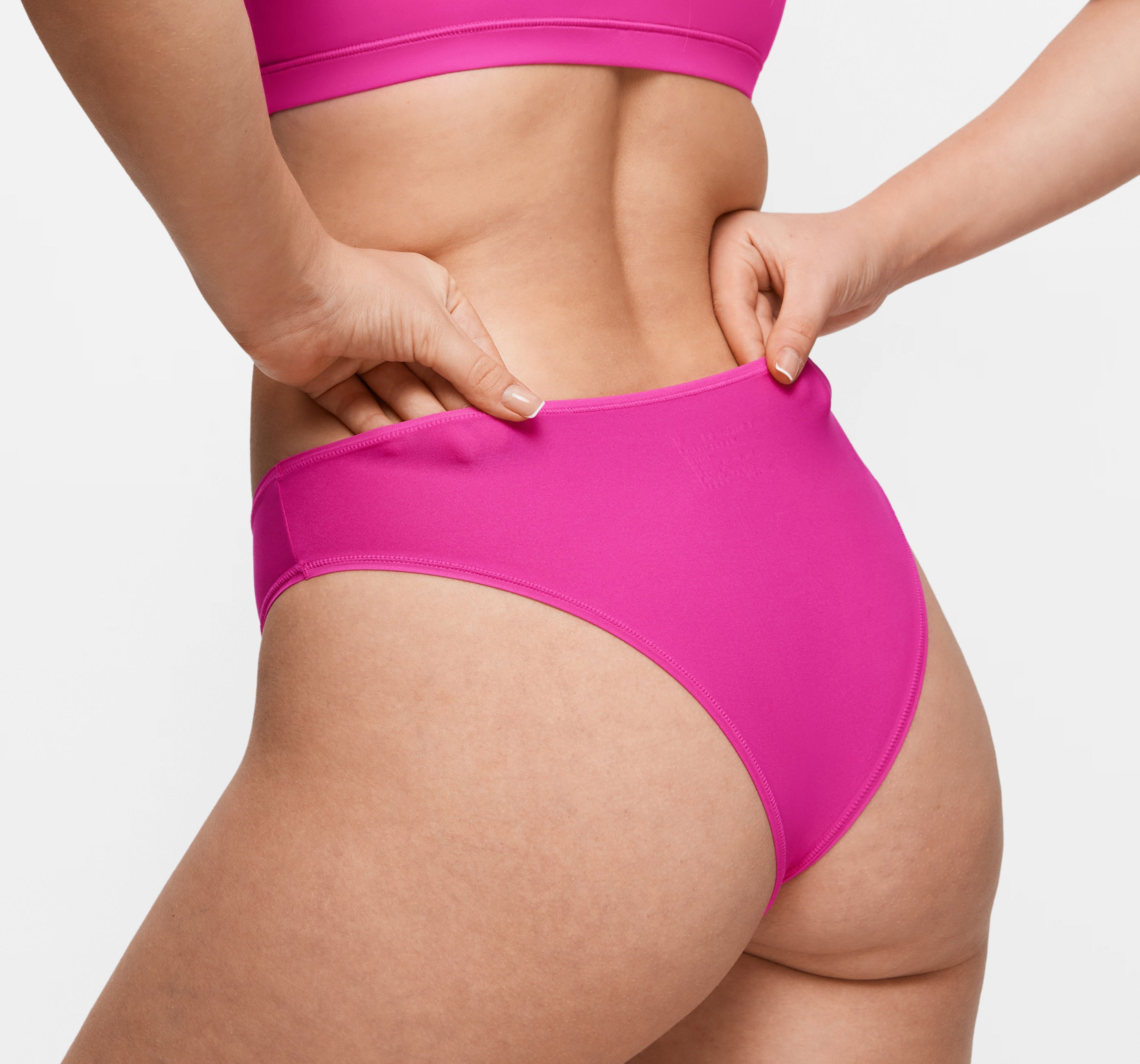 Women's Cheeky High Cut Bikini 3 Pack Chic 2 (3pack)