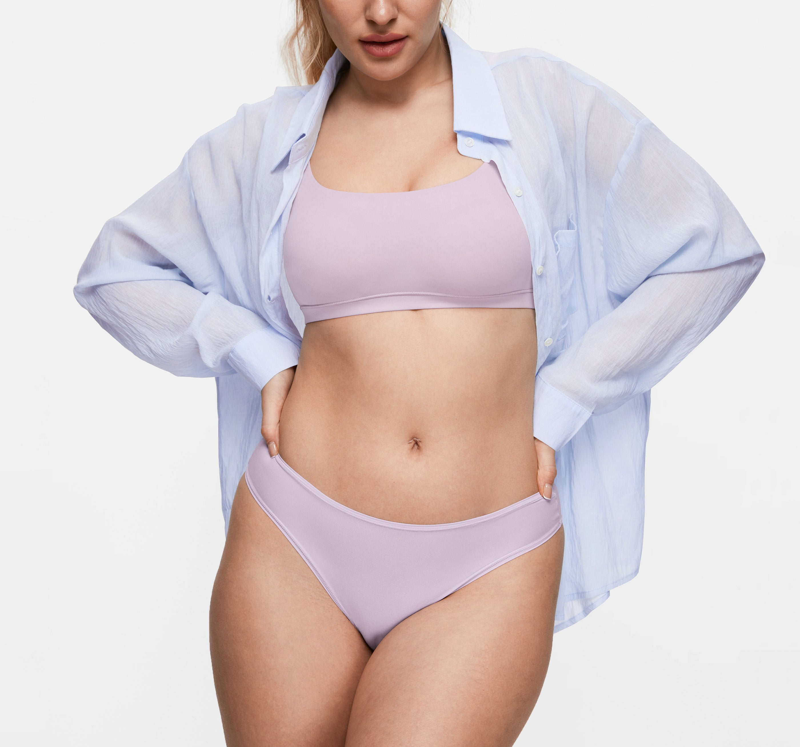 Women's Cheeky High Cut Bikini 3 Pack Chic 2 (3pack)