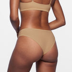 Women's Cheeky High Cut Bikini 3 Pack Soft Tan (3pack)