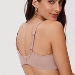 Women's Beauty Lace Bra Brown