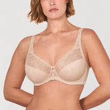 Women's Beauty Lace Bra Beige