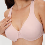 Women's Underwire Minimizer Bra Gentle Rose