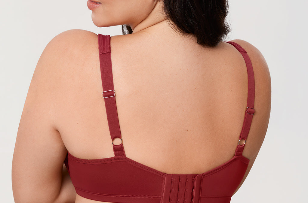 Women's Underwire Minimizer Bra Red Revelry