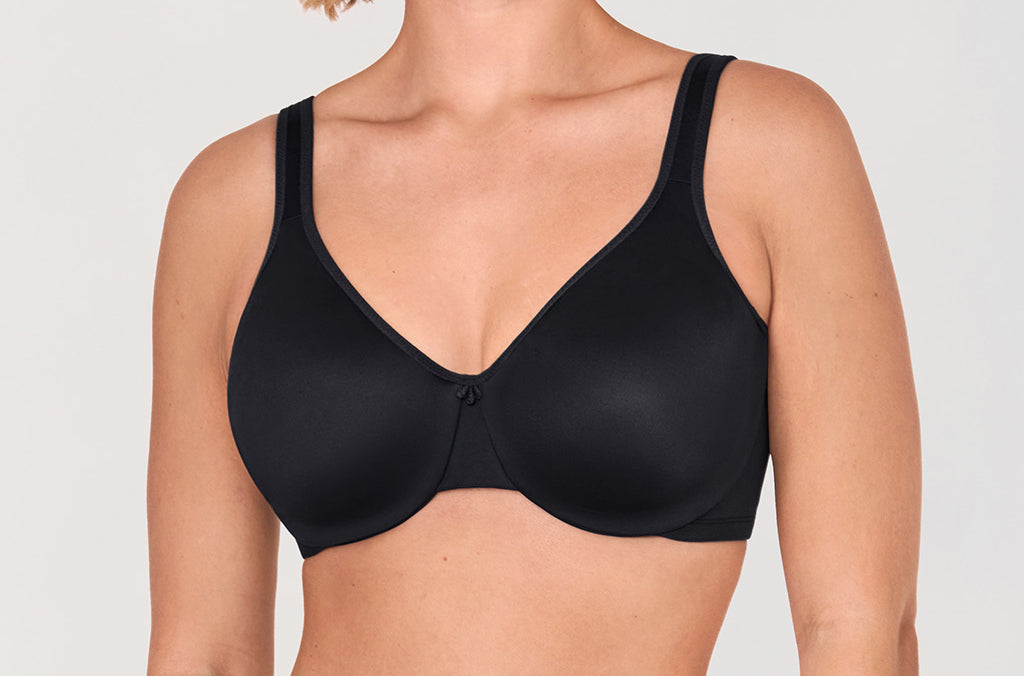 Women's Underwire Minimizer Bra Black