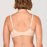 Women's Underwire Minimizer Bra Beige