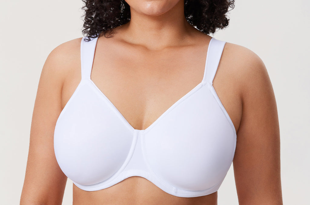 Women's Smooth Minimizer Underwire Bra White