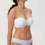 Women's Underwire Strapless Bra White