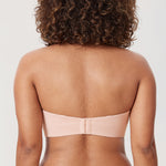 Women's Underwire Strapless Bra Apricot Pink