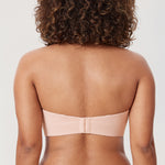 Women's Underwire Strapless Bra Apricot Pink