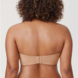 Women's Underwire Strapless Bra Warm Beige