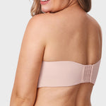 Women's Underwire Strapless Bra Gentle Rose